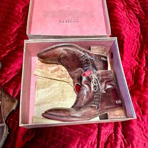 Bed Stu “Aldina” boots purchased at Anthropologie